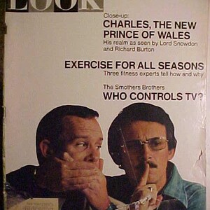 June 24, 1969 LOOK Magazine with Smothers Brothers on the Cover has 98 pages of ads and articles, Great Birthday Gift Idea