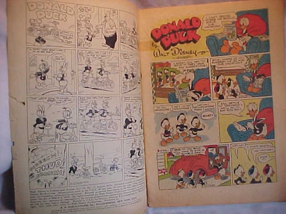 August 1950 Walt Disney's Comics and Stories Donald Duck Vol. 10
