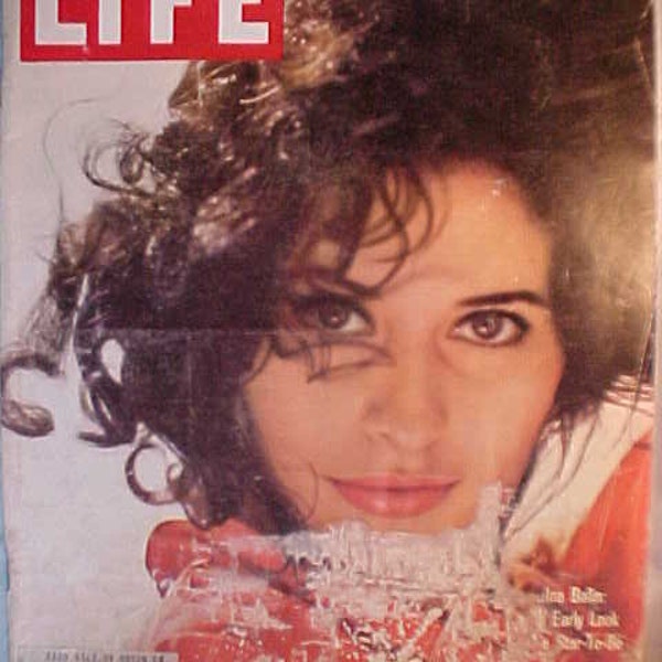 July 18, 1960 LIFE Magazine with Actress Ina Balin on the Cover has 110 pages of ads and articles, Birthday Gift Idea