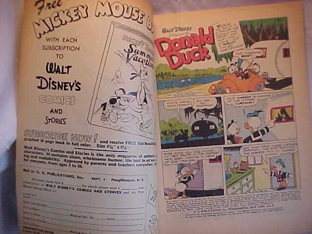 September 1954 Walt Disney's Comics and Stories Donald Duck Vol
