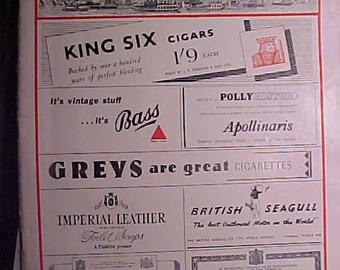April 11, 1953 The Illustrated London News Magazine London, England, has 43 pages of Illustrated ads and articles, Birthday Gift Idea
