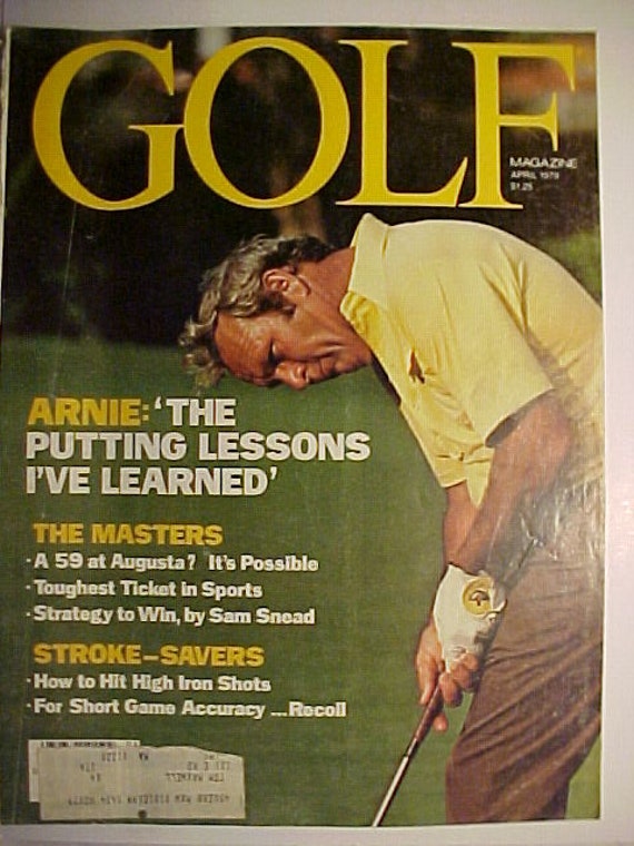 April 1979 GOLF World's Largest Golf Magazine with Arnold | Etsy