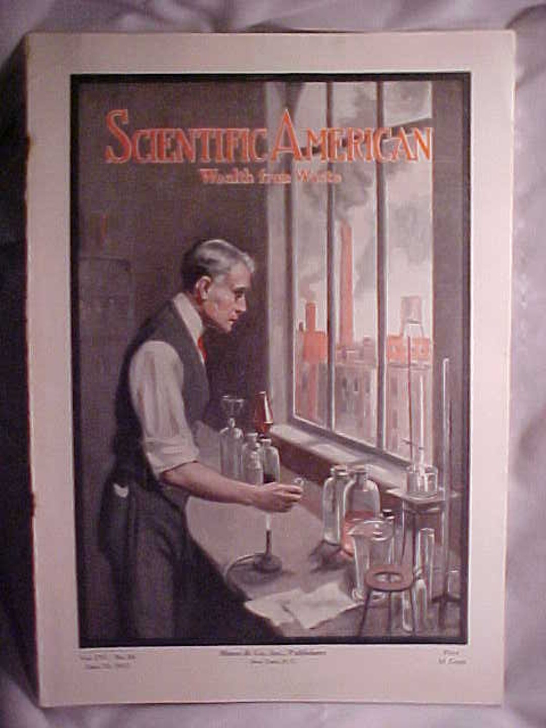 June 15, 1912 Scientific American Magazine With Wealth From Waste on ...