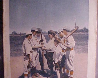June 2, 1915 Christian Herald Magazine New York with Baseball Cover art by Harry F. Blanchard, Antique Christian Publication