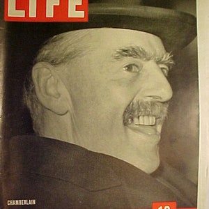 April 24, 1939 LIFE Magazine with Prime Minister Neville Chamberlain on the Cover has 100 pages of ads and articles, Birthday Gift Idea