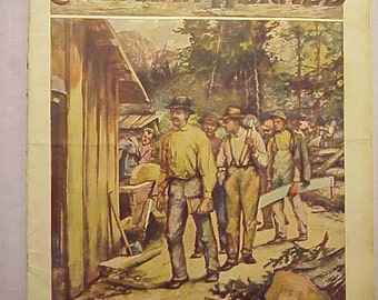 September 23, 1903 Christian Herald and Sign of our Times Magazine New York Nice Cover Art , Antique Christian Publication