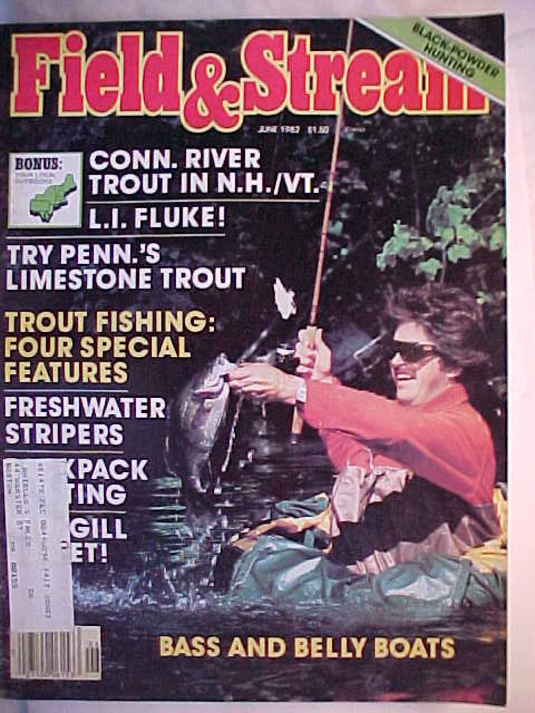 June 1982 Field & Stream Magazine With Cover Art by Hanson Etsy
