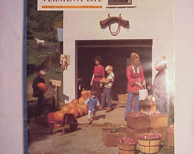 Autumn 1972 Vermont Life Magazine With Hewitt Moore Farm North Pomfret