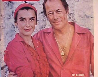 September 30, 1957 LIFE Magazine With Kay Kendall & Rex September 30, 1957 LIFE Magazine With Kay Kendall & Rex
