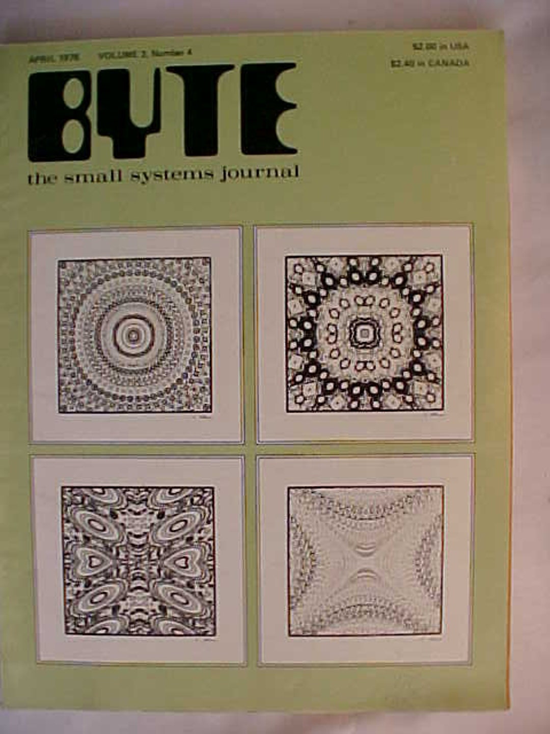 April 1978 Volume 3 Number 4 BYTE the Small Systems Journal Magazine ...