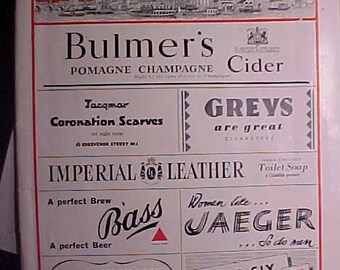 May 23, 1953 The Illustrated London News Magazine London, England, has 43 pages of Illustrated ads and articles, Birthday Gift Idea