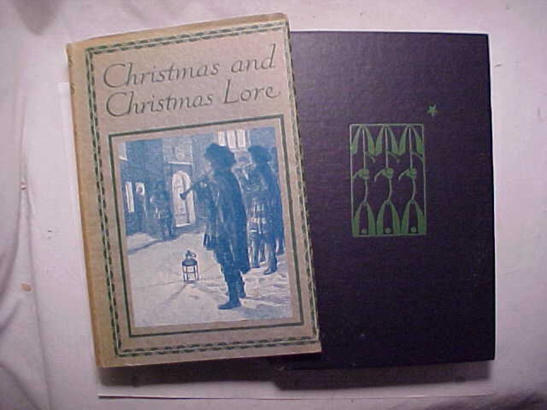 1928 Christmas and Christmas Lore by T. G. Crippen Published