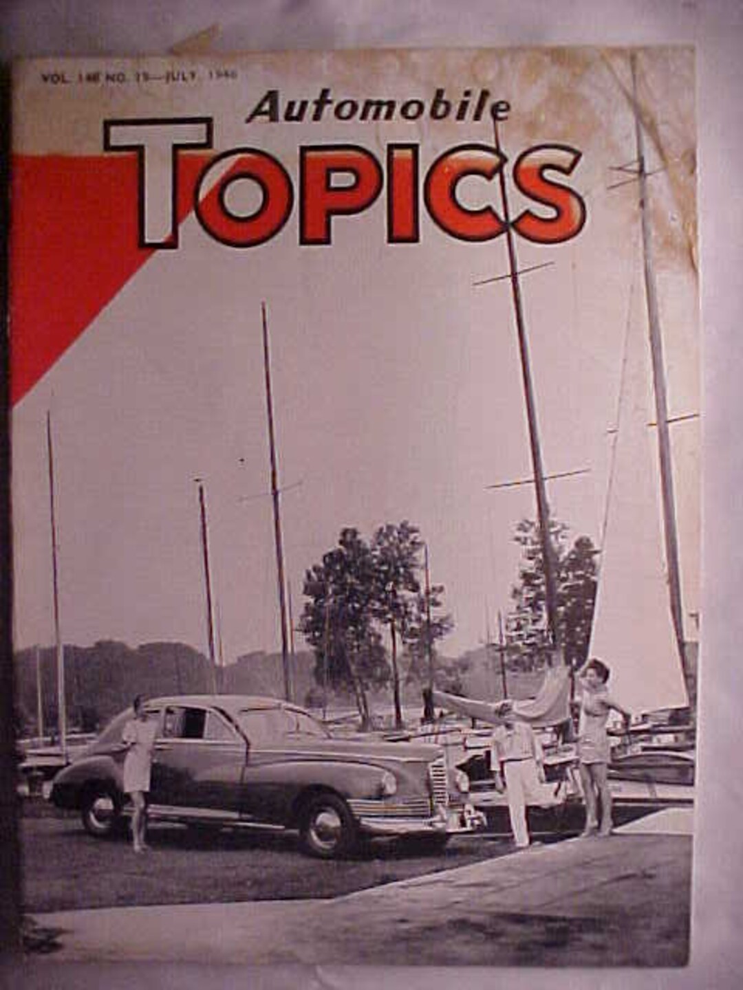 July 1946 Automobile Topics Magazine Detroit, Michigan, With Good Cover