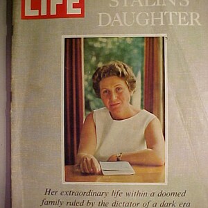 September 15, 1967 LIFE Magazine with Stalin&#39;s Daughter on the Cover has 144 pages of ads and articles, Birthday Gift Idea