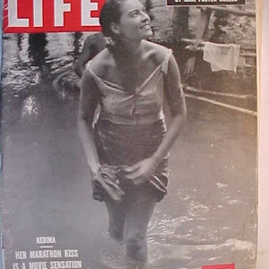 May 19, 1952 LIFE Magazine With Kerima Miriam Charriere on the