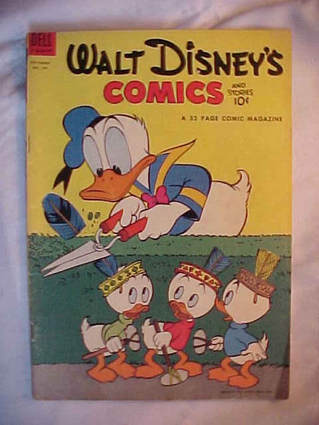 September 1954 Walt Disney's Comics and Stories Donald Duck Vol