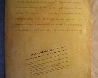 Spring and Summer 1950 Sears and Roebuck and Co. Boston, Mass., Vintage Department Store Catalog has 1186 pages of products