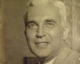 August 7, 1939 LIFE Magazine Politician Paul V. McNutt Cover has 76 pages of ads and articles, Birthday Gift Idea No.2