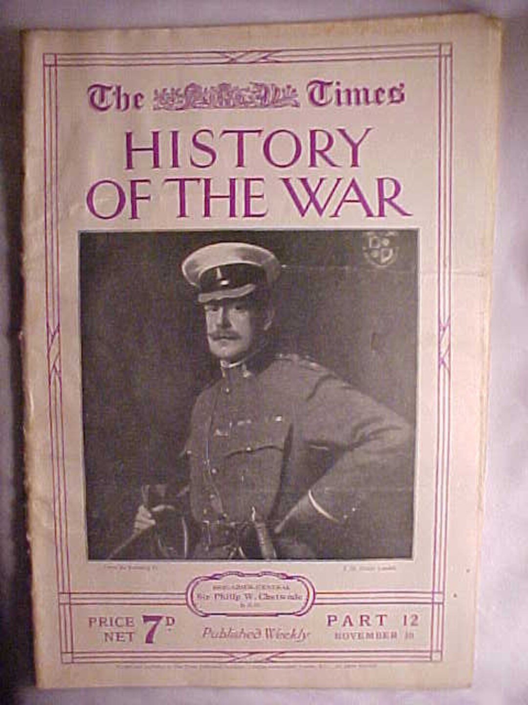 November 10, 1914 the Times History of the War by the Times London With ...