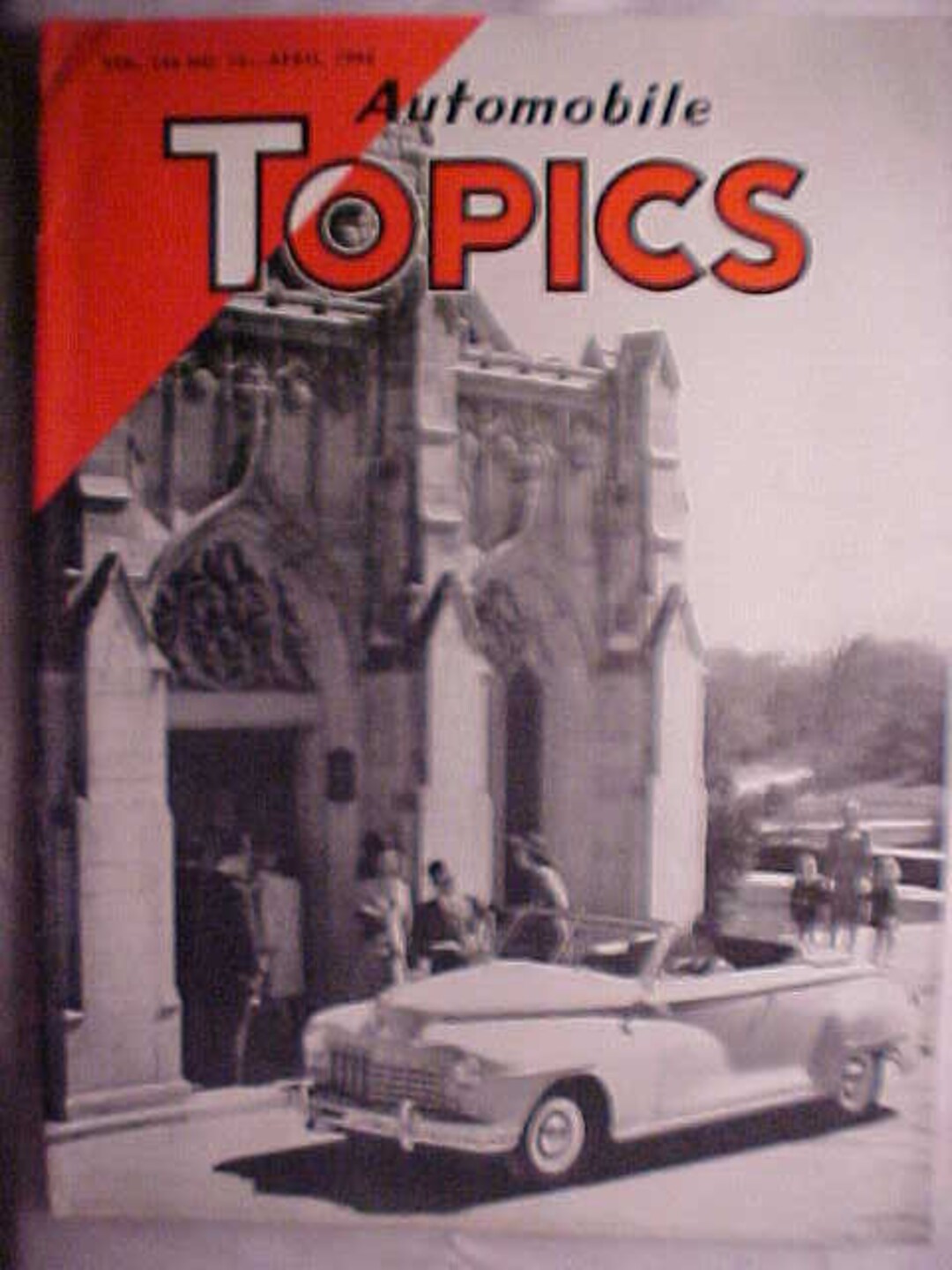April 1946 Automobile Topics Magazine Detroit, Michigan, Has 24 Pages ...