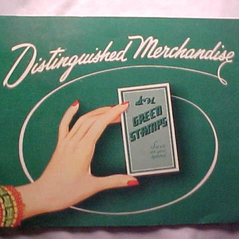 S and H Green Stamps Etsy