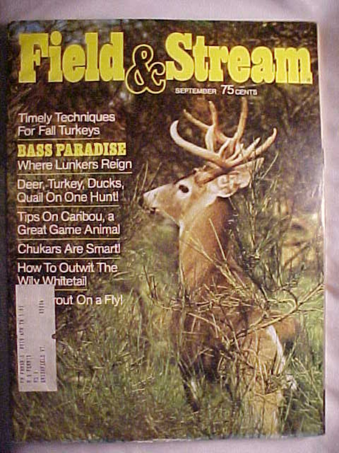 September 1975 Field & Stream Magazine With the Cover Art by Norm ...