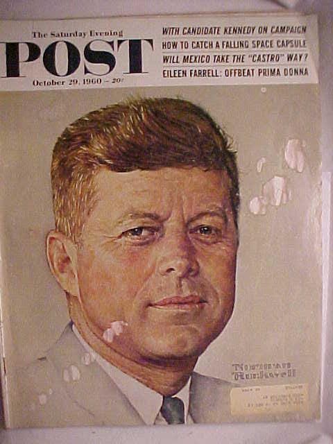 October 29, 1960 Saturday Evening Post Magazine With John F