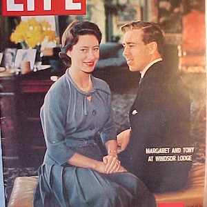 March 14, 1960 LIFE Magazine with Princess Margaret on the Cover has 130 pages of ads and articles, Birthday Gift Idea