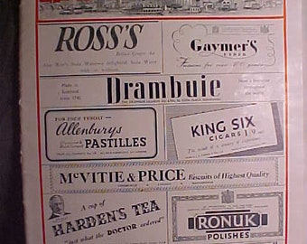 November 18, 1950 The Illustrated London News Magazine London, England, has 43 pages of Illustrated ads and articles, Birthday Gift Idea