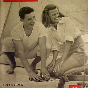 June 21, 1948 LIFE Magazine with Marilyn Cardwell & Haden Greenhalgh on the cover has 136 pages of ads and Articles, Birthday Gift Idea