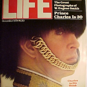December 1978 LIFE Magazine with Prince Charles on the cover has 144 pages of ads and articles , Birthday Gift Idea