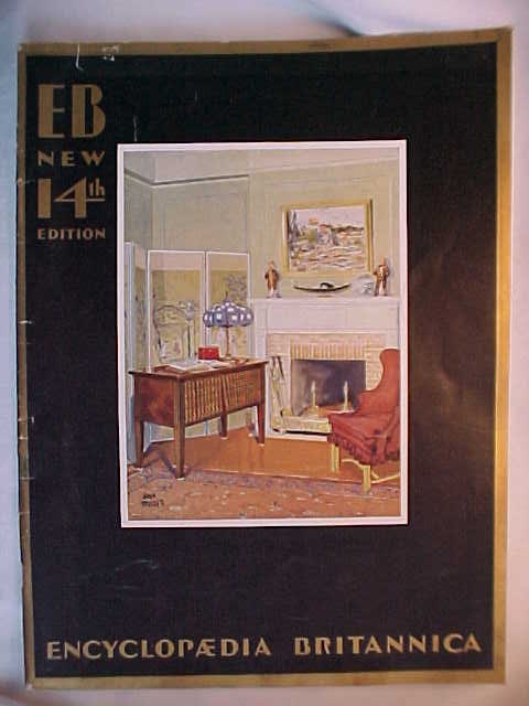 Encyclopedia Britannica 14th Edition - Etsy
