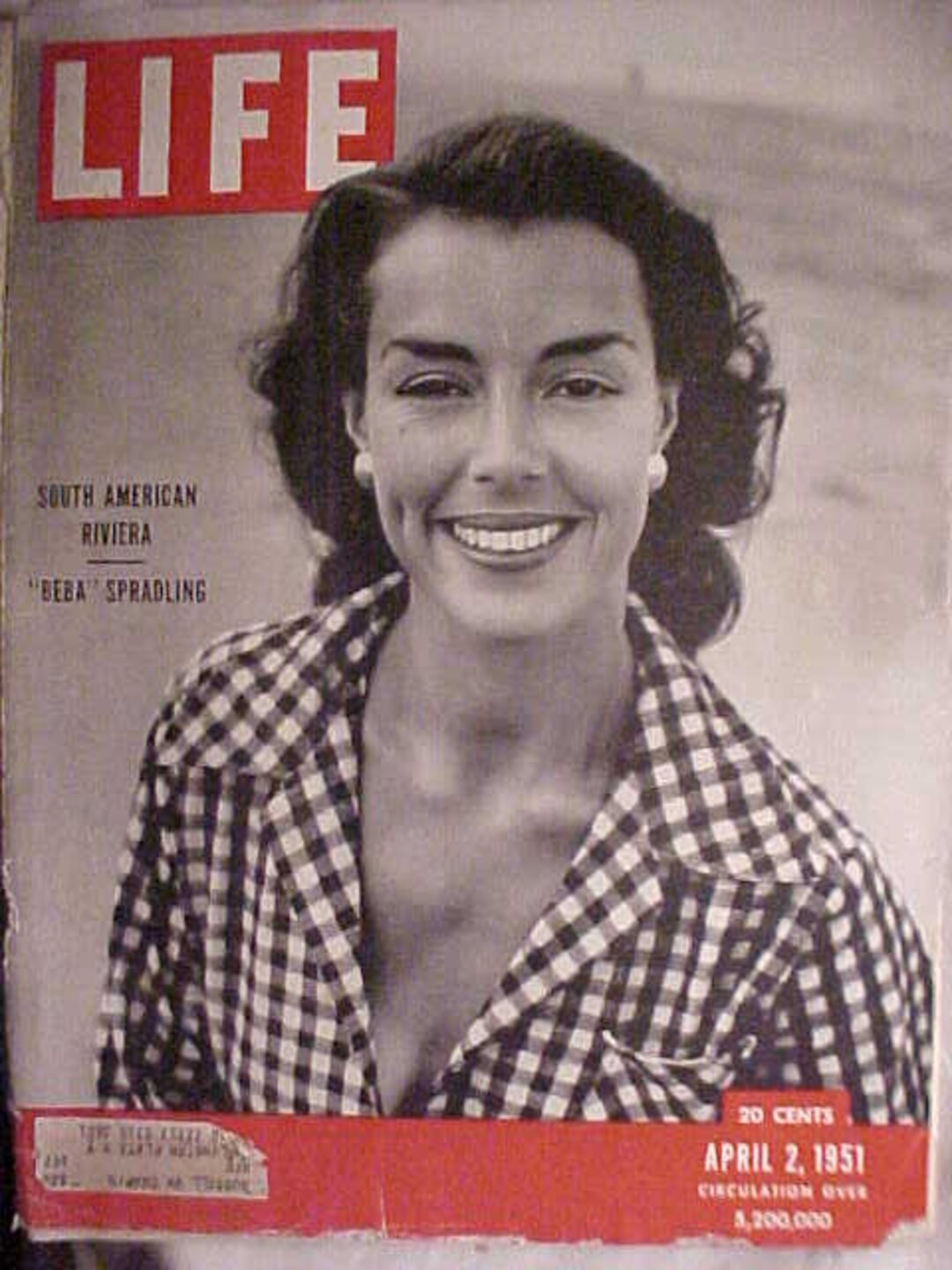 April 2 1951 LIFE Magazine With Beba Spradling on the Cover - Etsy ...