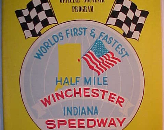 1975 Winchester Speedway World's Fastest Half Mile Track Winchester ...