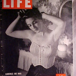 July 18 1938 LIFE Magazine with Carol Ann Brown on the Cover by Dmitri Kessel, has 68 pages of ads and articles, Birthday Gift Idea