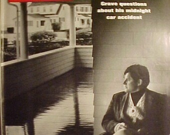 August 1, 1969 LIFE Magazine with Ted Kennedy in Hyannis Port, Mass. on the Cover has 62 pages of ads and articles, Birthday Gift Idea No.2