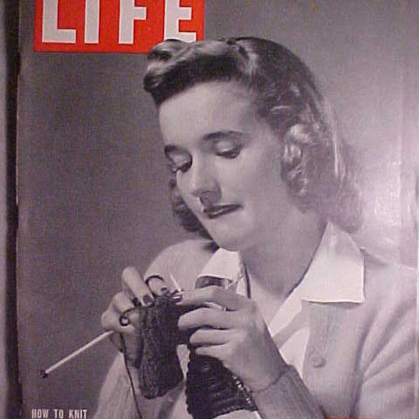 November 24, 1941 LIFE Magazine Peggy Tippett on the Cover has 124 pages of ads and articles, Birthday Gift Idea