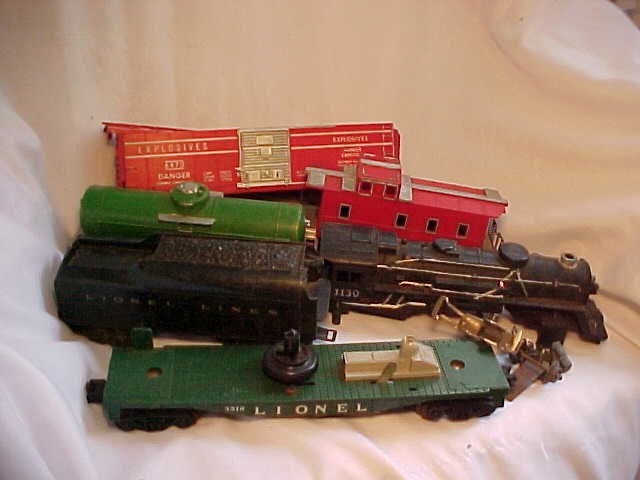 Lionel train sales track parts
