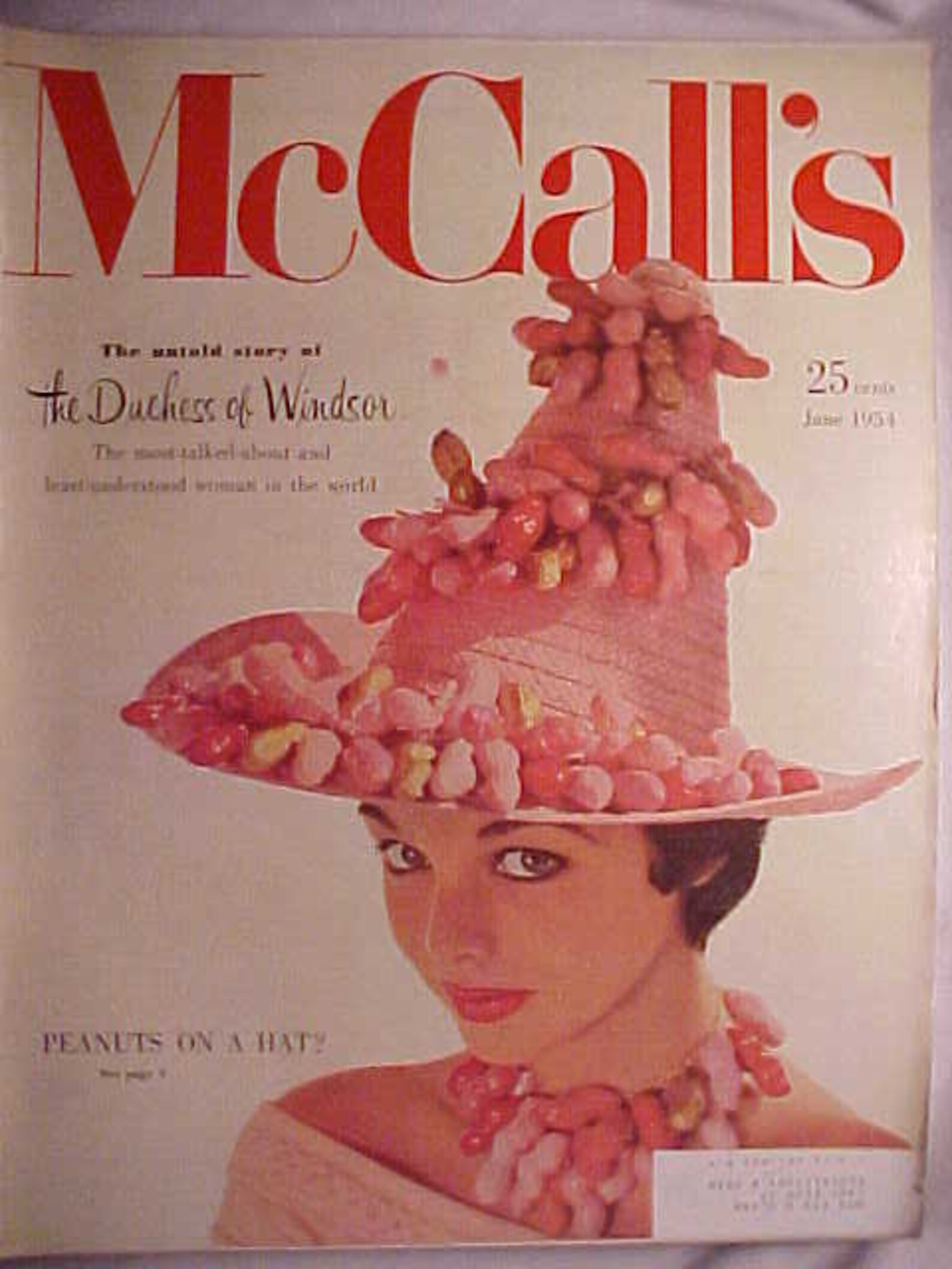 June 1954 Mccall's Magazine With the Cover by John Etsy