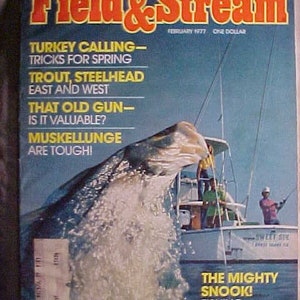 July 1959 Field and Stream Hunting and Fishing Magazine. 