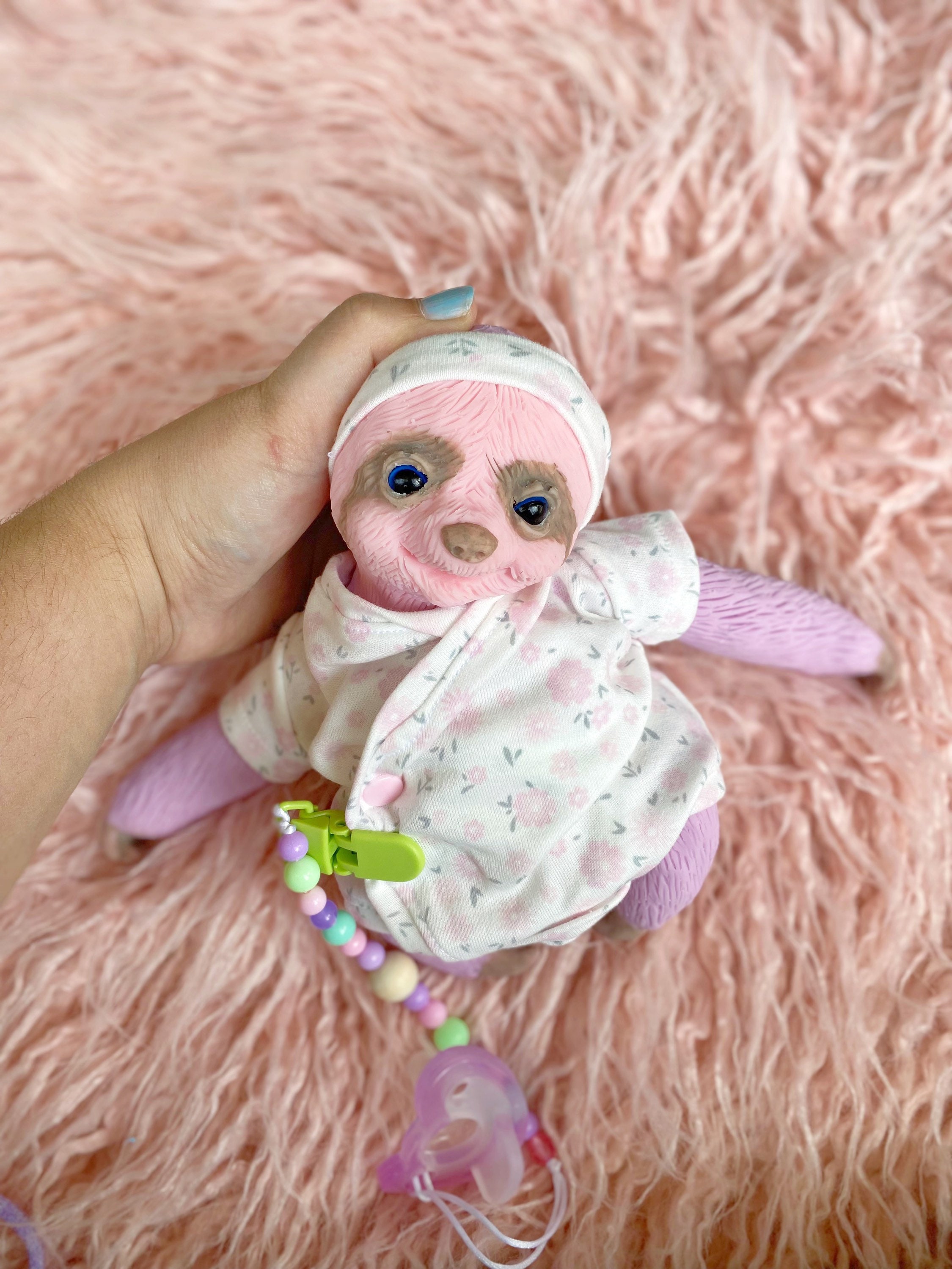sloth reborn doll