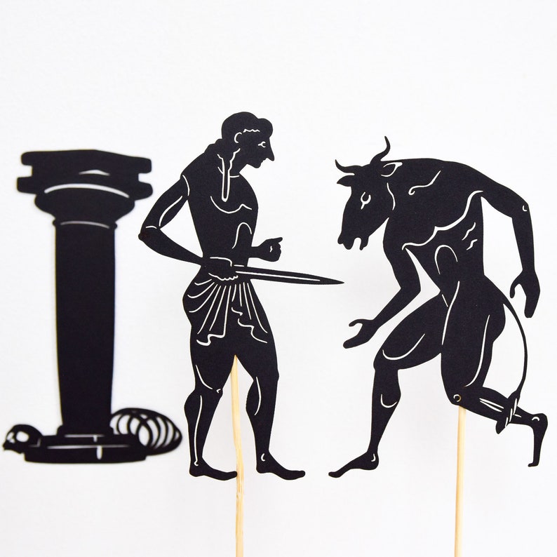 Theseus and the Minotaur Myth for Kids