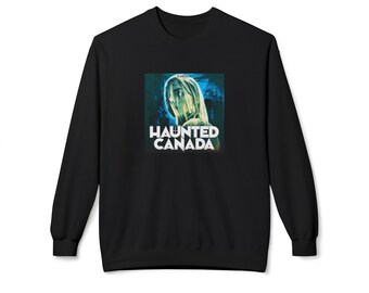 Haunted Canada sweatshirt | ghostly portrait crewneck