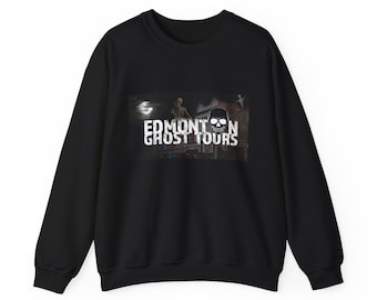 Edmonton Ghost Tours sweatshirt | Paranormal Skull Logo