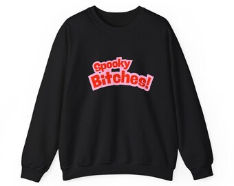 Spooky Bitches! Crewneck Sweatshirt | Halloween Graphic Pullover