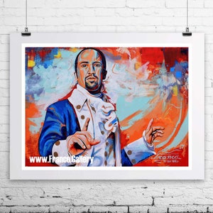 Hamilton Art Print on Canvas, Signed Limited Edition
