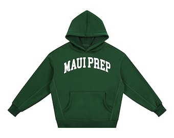 Moletom com Capuz Classic Maui Prep Arch | Infantil | Fleece Confortável | 1 Cor