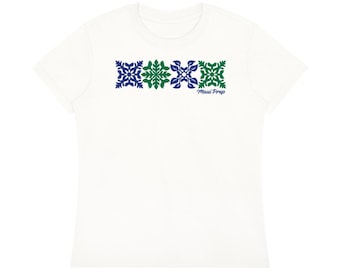 Camiseta Pueo Quilt Fitted | Feminina | Mistura macia de algodão e sorona | 1 cor