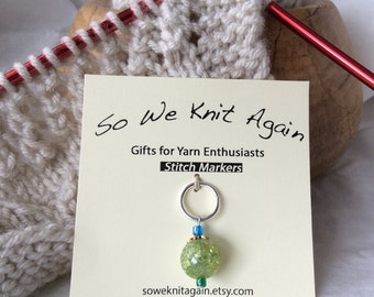 Stitch Markers/ Stitch Marker Knitting/ Gifts for knitters/ Progress Keeper/ Gift for Yarn Lovers/ Knitting supplies