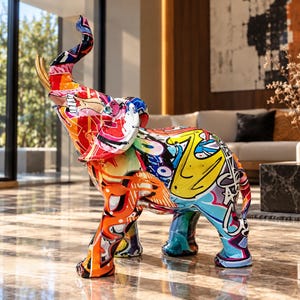 Bunte skulpturen